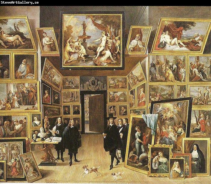 David Teniers the Younger Die Galerie des Erzherzogs Leopold Wilhelm in Brussel